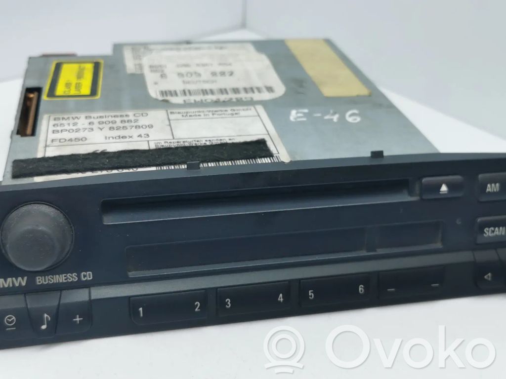 BMW 3 E46 Radio/CD/DVD/GPS head unit 