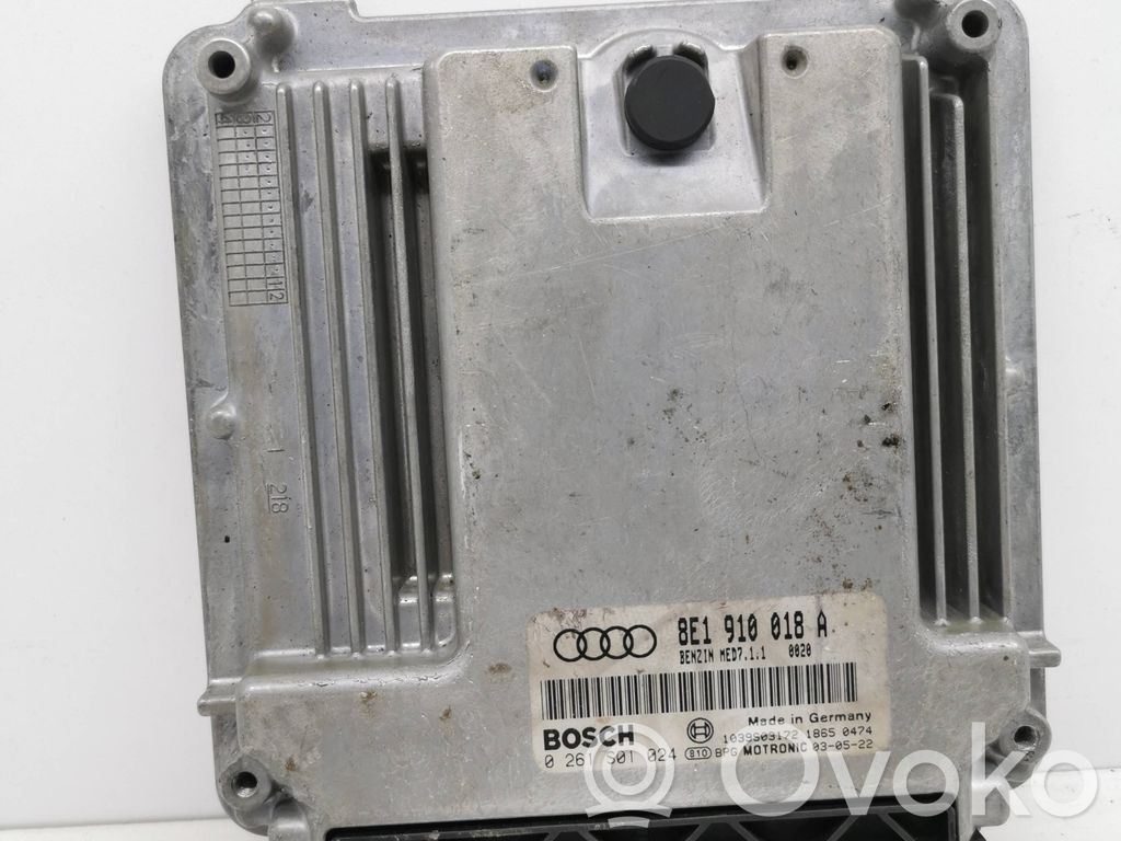 Audi A4 S4 B6 8E 8H Sterownik / Moduł ECU 
