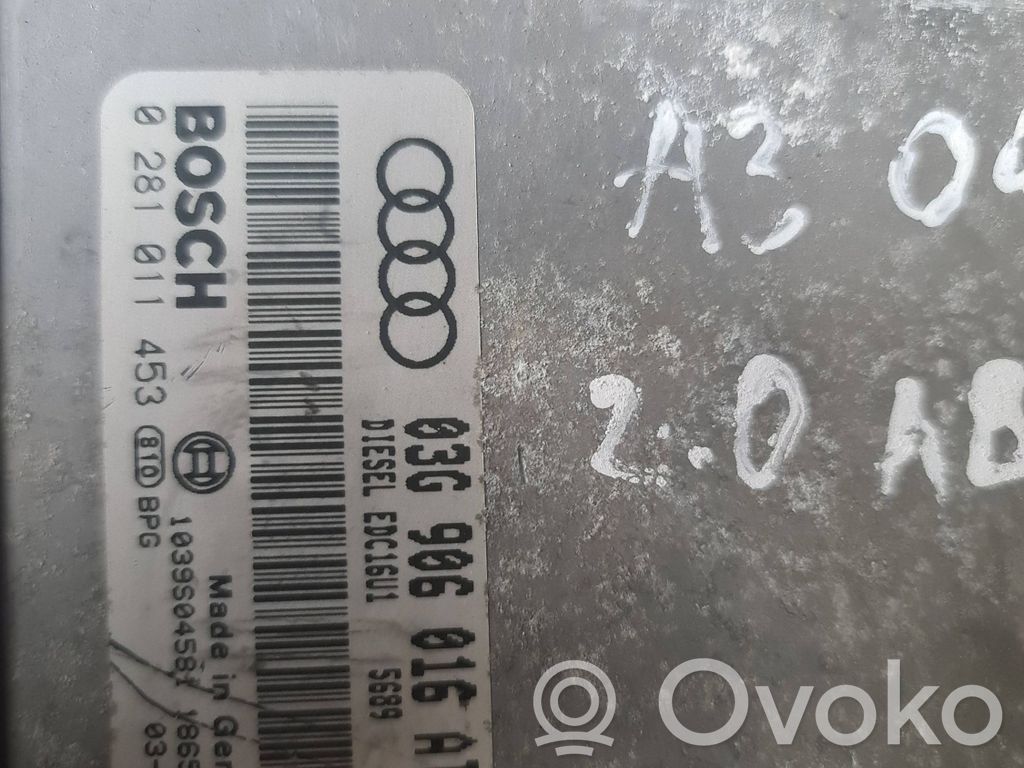 Audi A3 S3 8P Engine control unit/module 