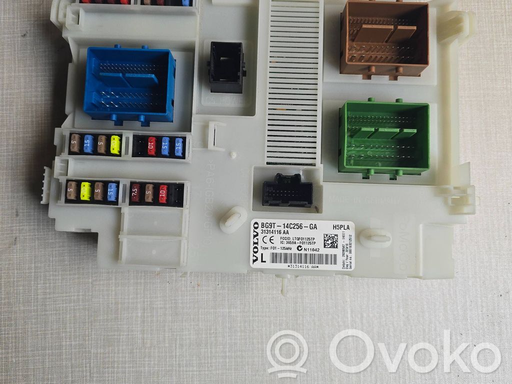 Módulo de fusible   BG9T14C256GA,3659AF01125TP,31314116AA