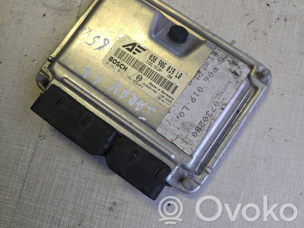 Engine control unit/module   038906019LQ,1039S01466,0281011144