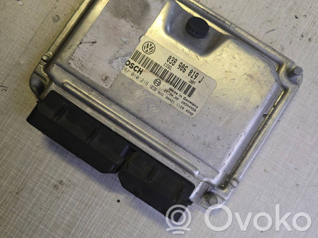 Engine control unit/module   038906019J,0281010216,28SA4558