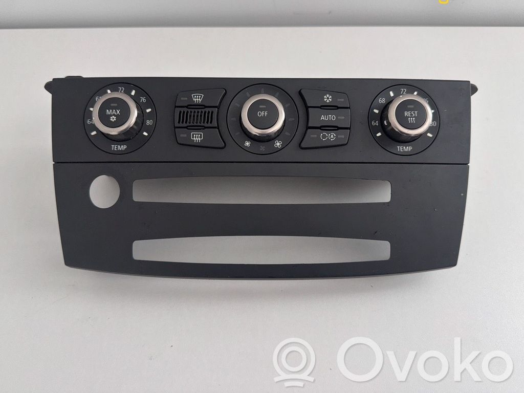 BMW 5 E60 E61 Climate control unit 
