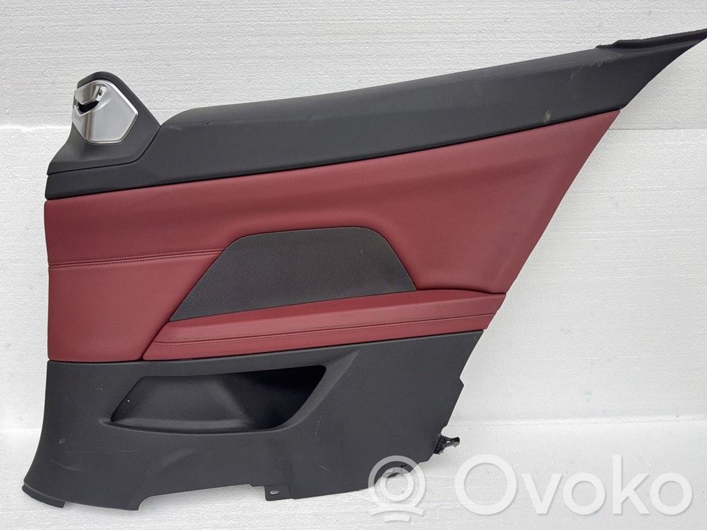 BMW 4 G22 G23 G24 G26 Boczek / Tapicerka drzwi tylnych 