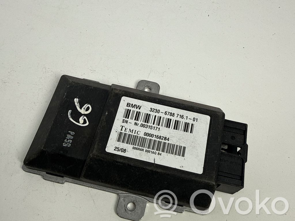 BMW 7 E65 E66 Módulo de control de la cremallera de dirección 