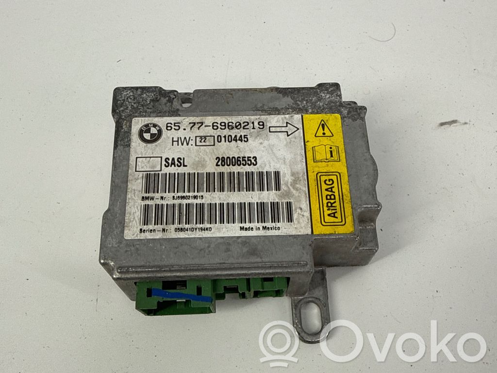 Module de contrôle airbag   6960219,E1010445,28006553
