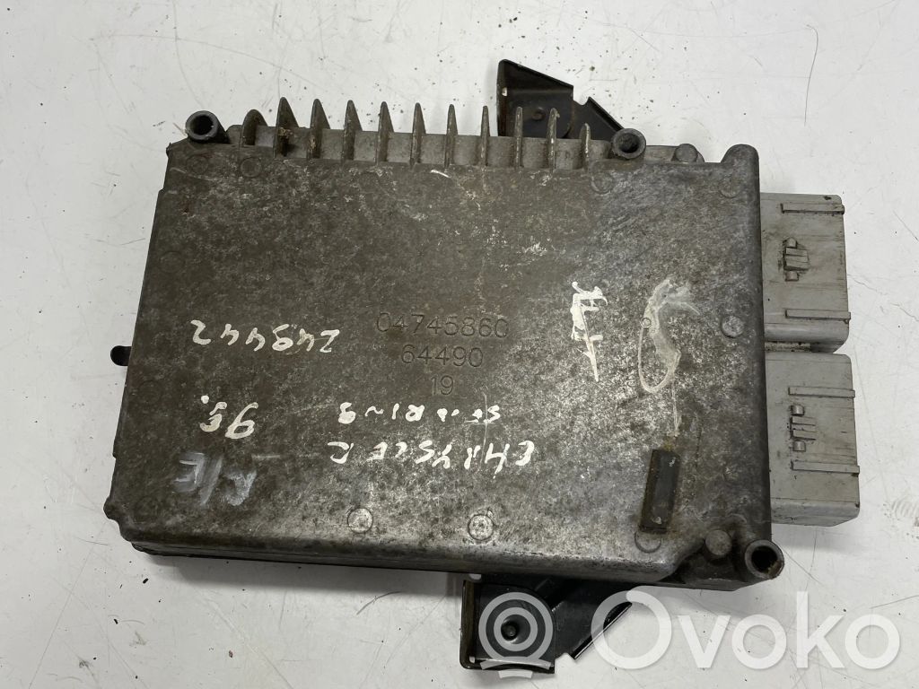 Engine control unit/module   04606573AA,P04606573AA,249442