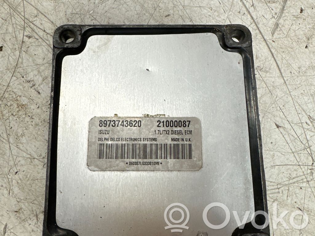 Opel Astra G Engine control unit/module ECU 