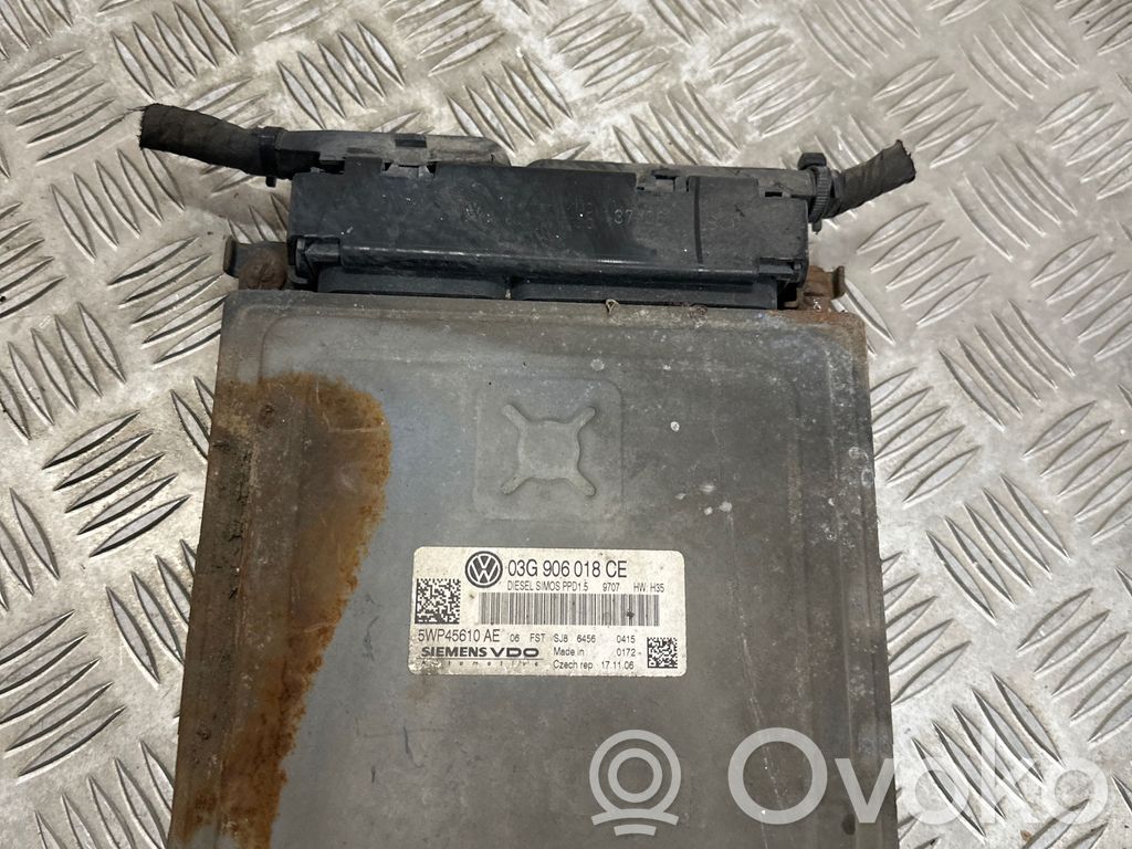 Engine control unit/module   03G906018CE,5WP45610AE