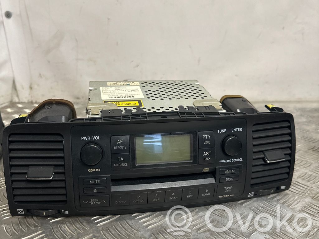 Toyota Corolla Verso E121 Unitate principală radio/CD/DVD/GPS 