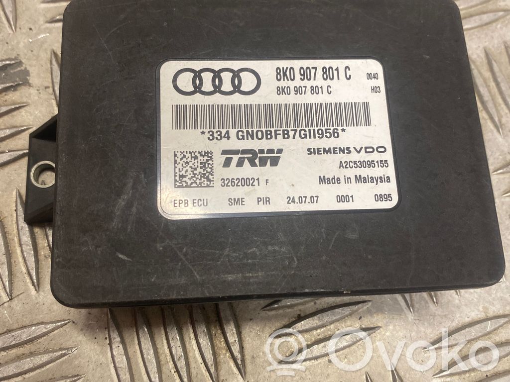 Module de commande de frein à main   8K0907801C,A2C53095155
