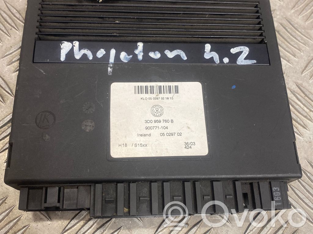 Module de commande de siège   3D0959760B,05029702,900771104
