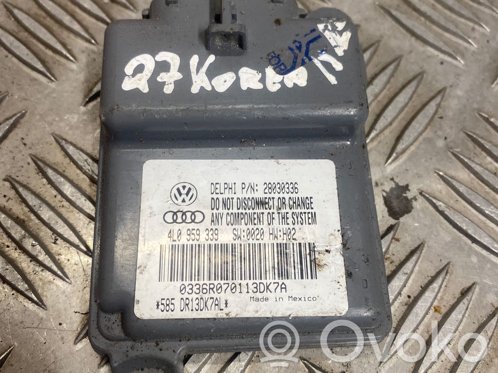 Audi Q7 4L Moduł / Sterownik fotela 
