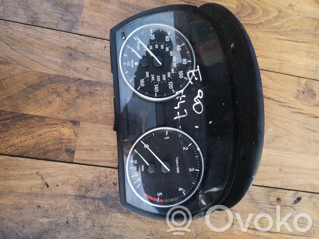 BMW 3 E90 E91 Speedometer (instrument cluster) 