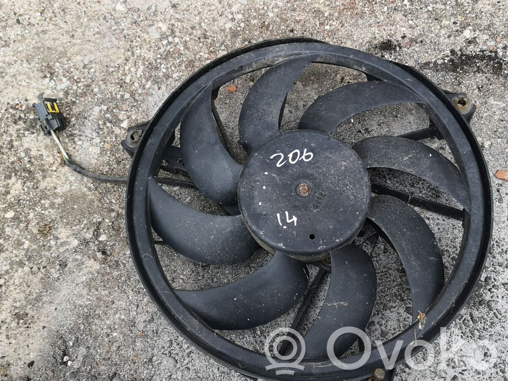 Peugeot 206 Elektrolüfter 