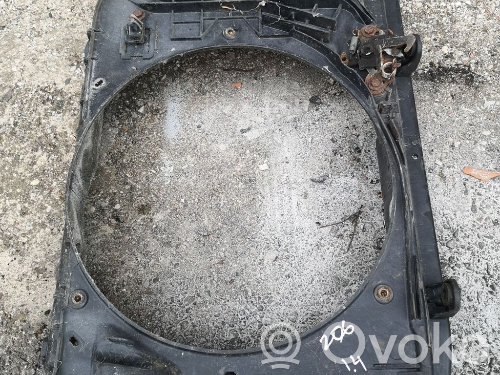 Peugeot 206 Schlossträger frontträger frontmaske 