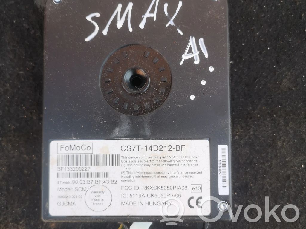 Ford S-MAX Bluetooth control unit module 