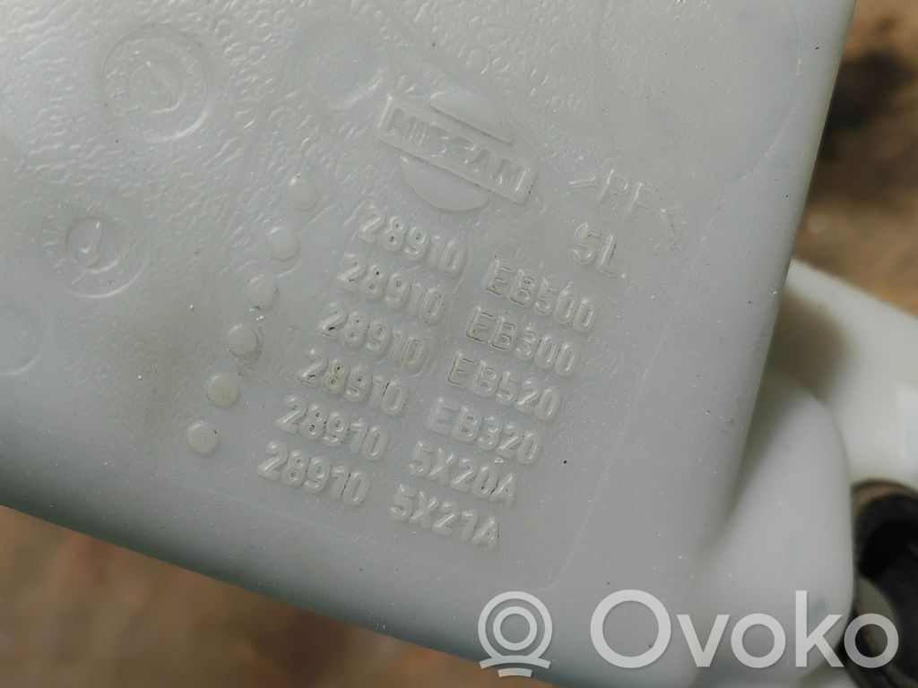 Nissan Navara D40 Zbiornik płynu do spryskiwaczy szyby przedniej / czołowej 