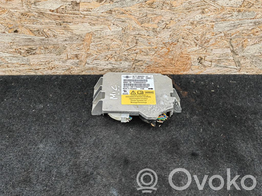 Mini Cooper Coupe R58 Airbag control unit/module 