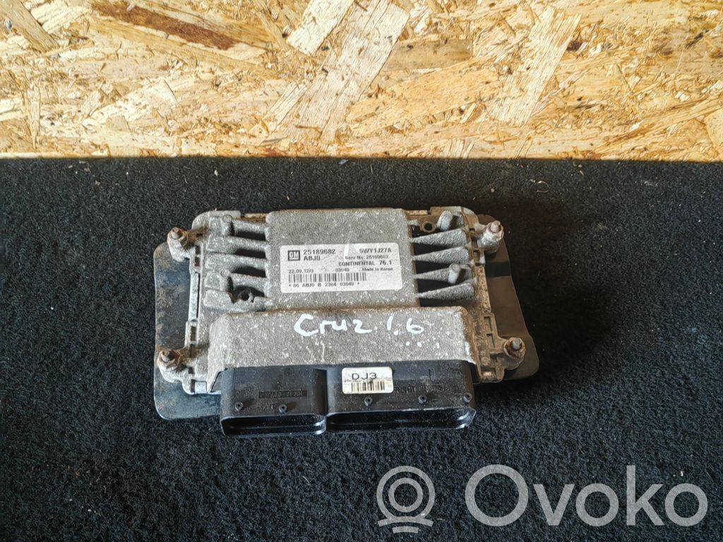 Chevrolet Cruze Engine control unit/module 