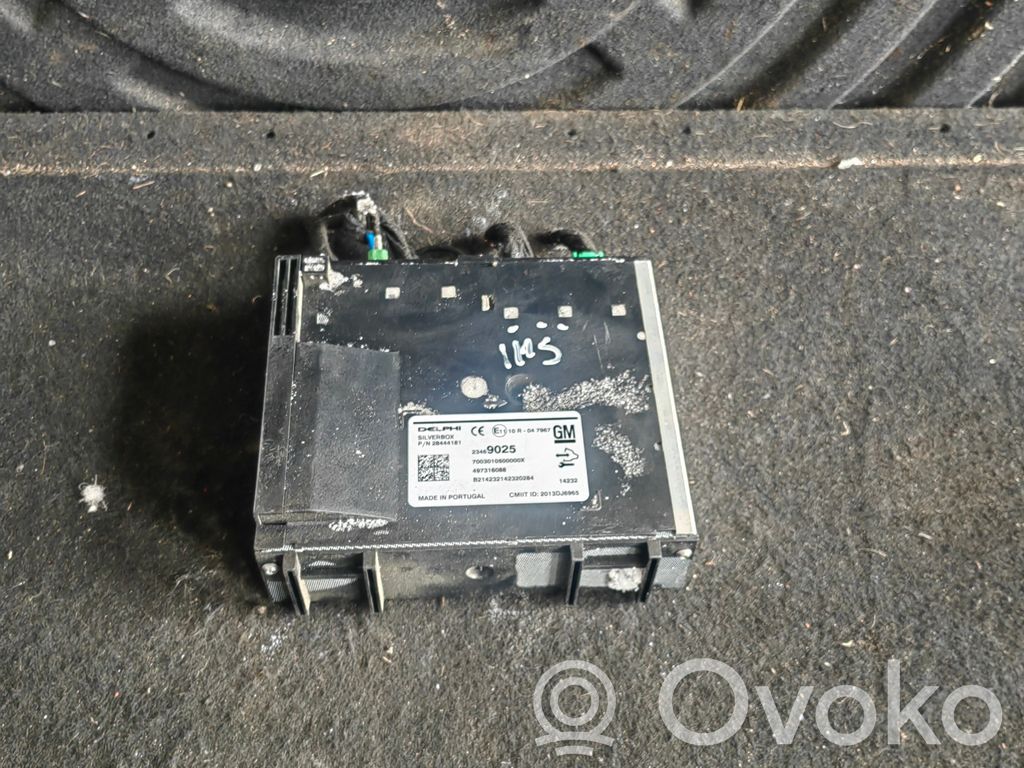 Opel Insignia A GPS navigation control unit/module 