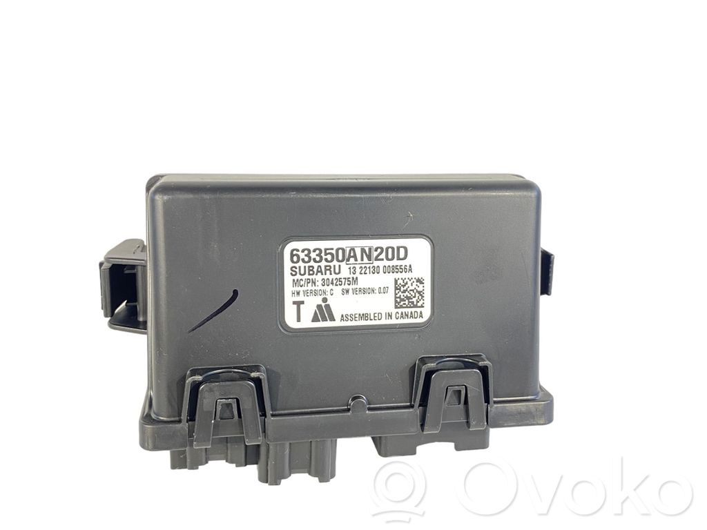 Subaru Outback (BT) Tailgate/trunk control unit/module 