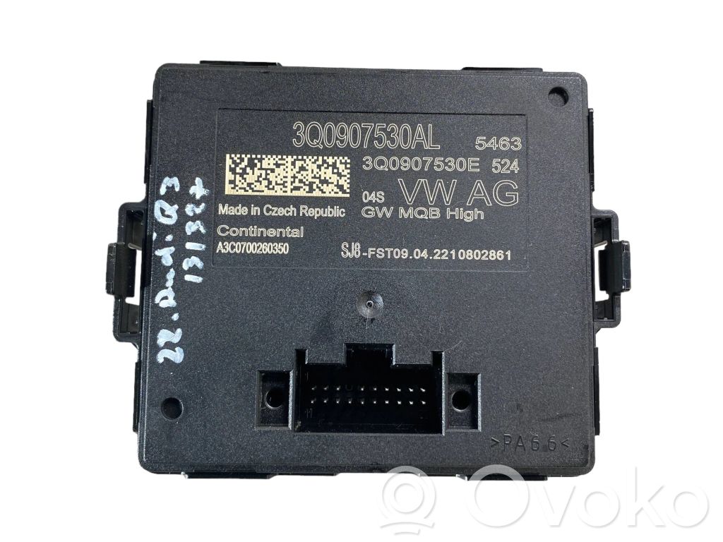Módulo de control Gateway   3Q0907530AL,3Q0907530E,A3C0700260350