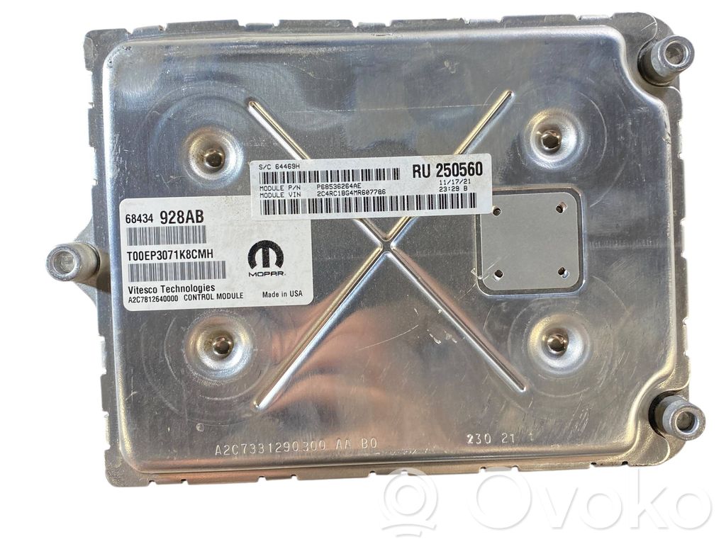 Engine control unit/module   68434928AB,68536264AE,P68536264AE