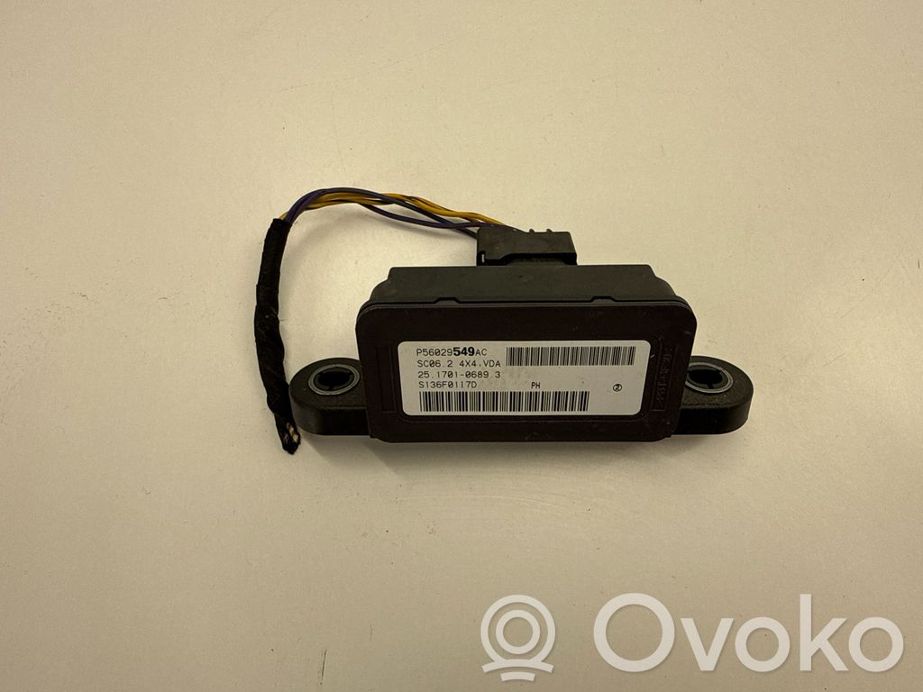 Dodge Charger ESP acceleration yaw rate sensor 