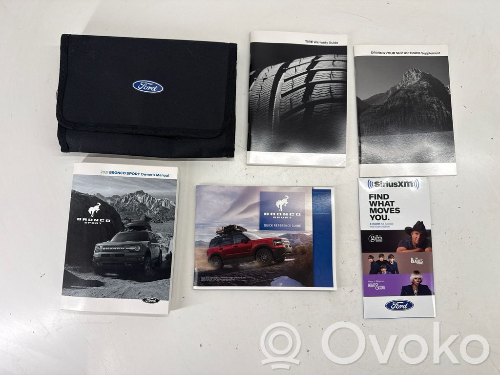 Ford Bronco Omistajan huoltokirja 