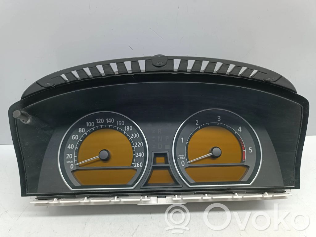 BMW 7 E65 E66 Spidometrs (instrumentu panelī) 