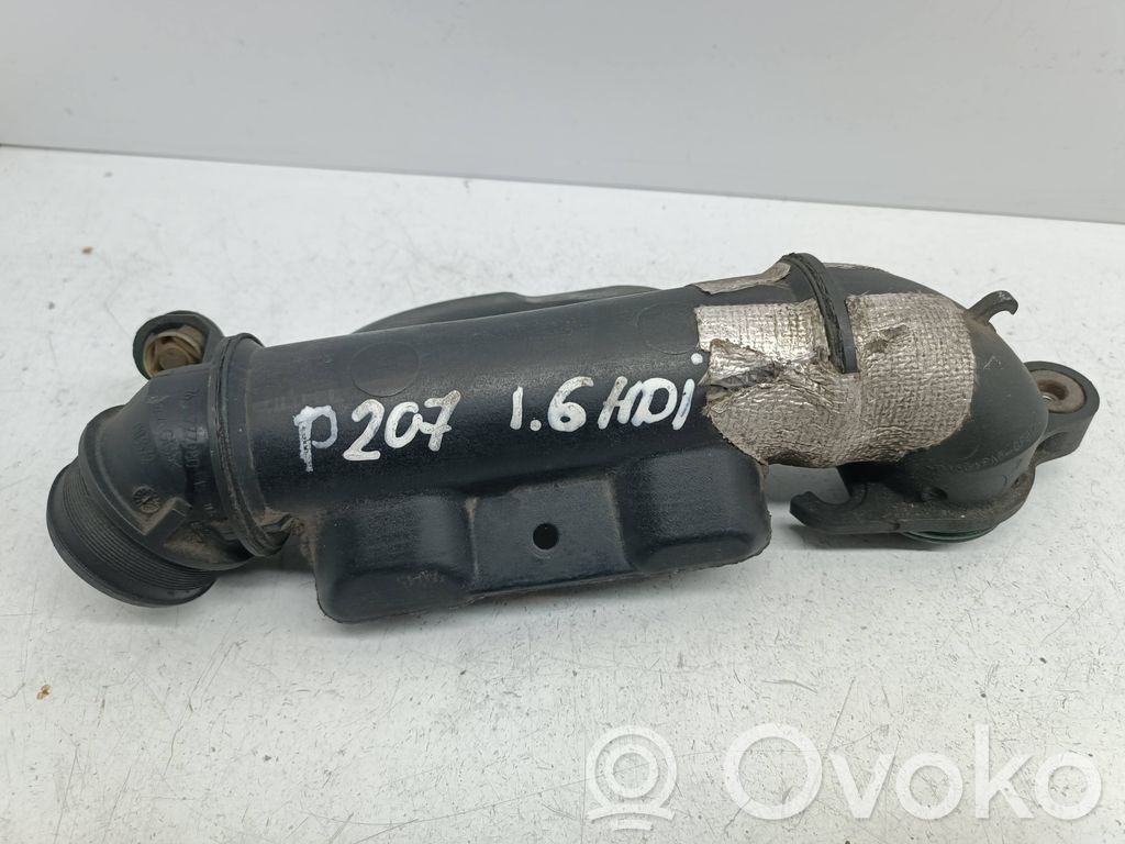 Peugeot 207 Schlauch / Leitung Ladeluftkühler 