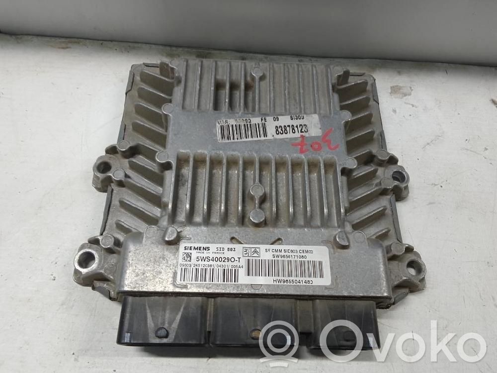 Peugeot 307 Engine control unit/module 