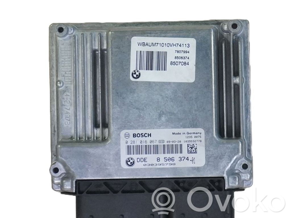 Unidad de control/módulo del motor   850637401