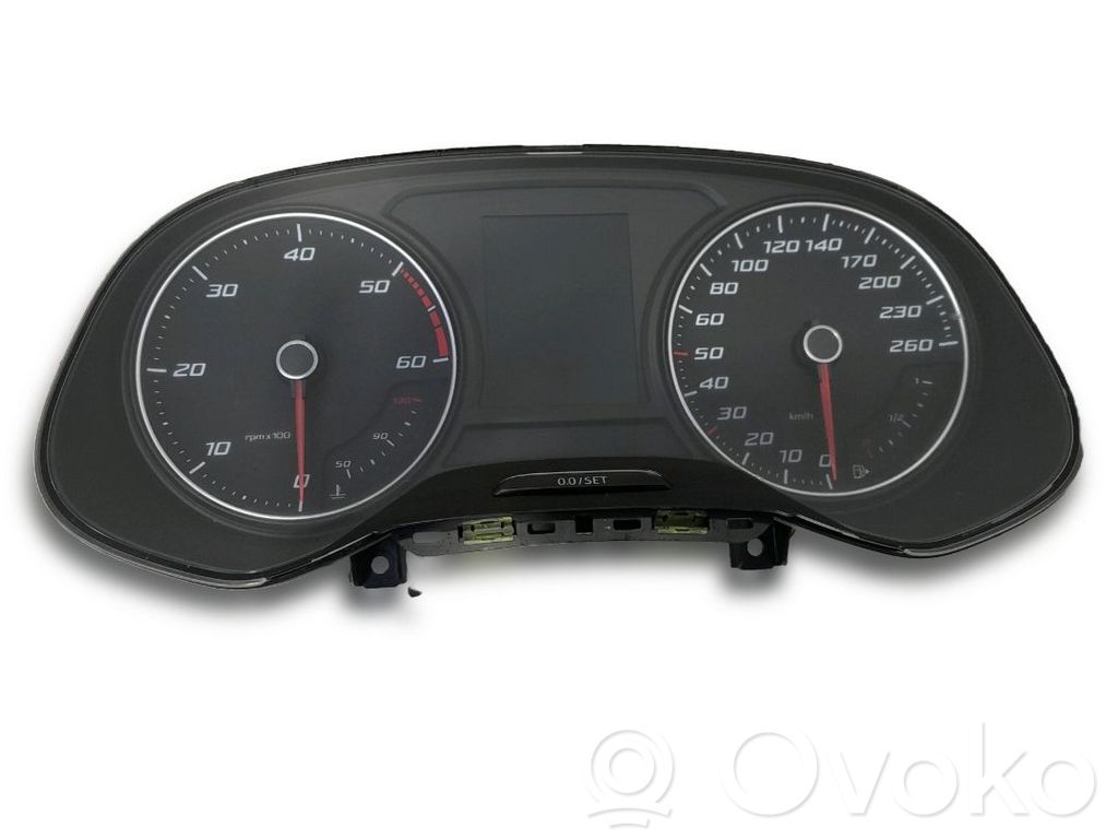Seat Leon (5F) Vitezometru (grup de instrumente) 