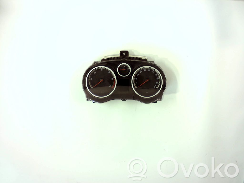 Opel Corsa D Geschwindigkeitsmesser Cockpit 