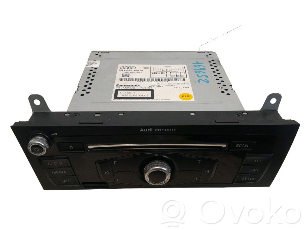 Audi A4 S4 B8 8K Radio/CD/DVD/GPS-pääyksikkö 