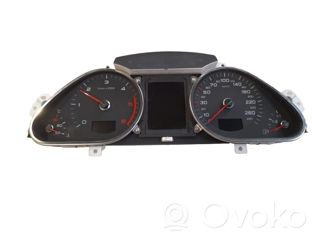 Audi A6 S6 C6 4F Vitezometru (grup de instrumente) 