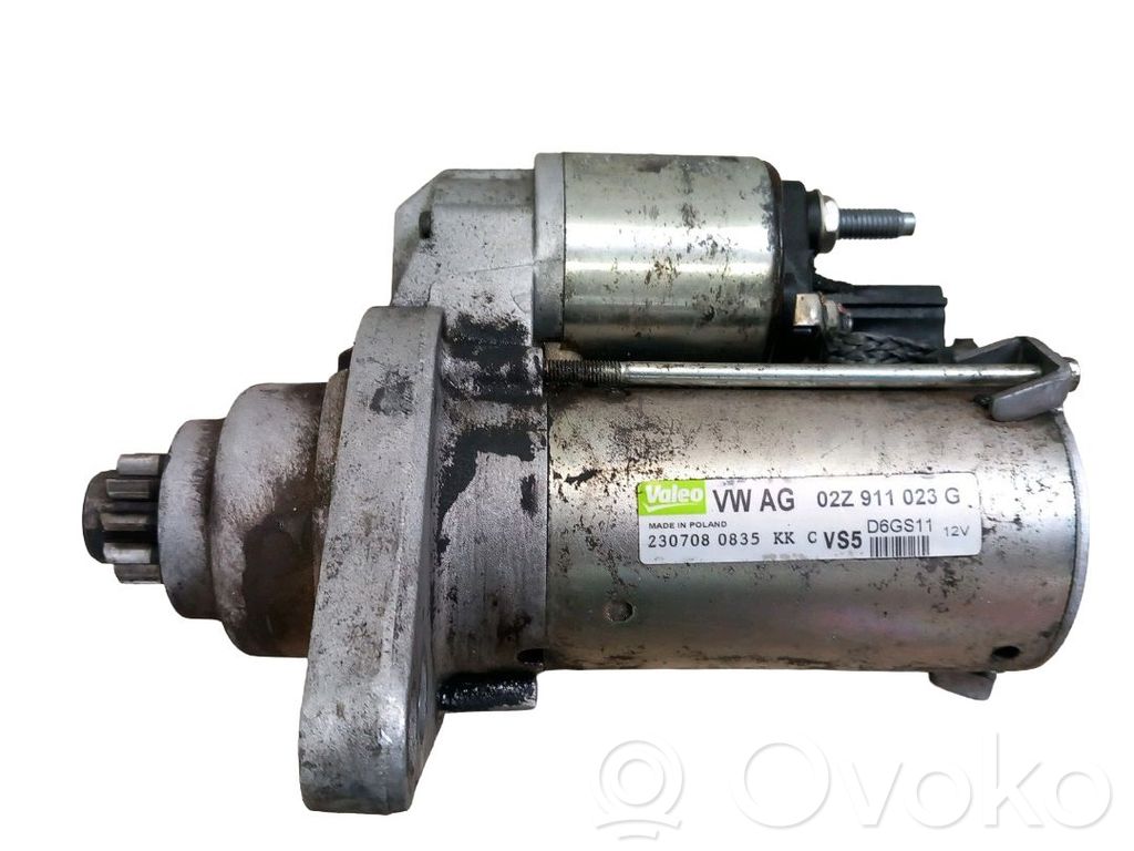 Motor de arranque   02Z911023G,D6GS11