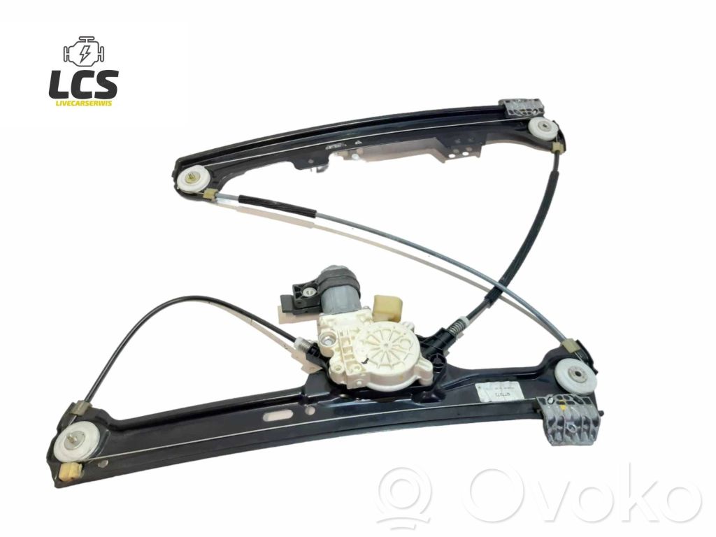 BMW 5 E60 E61 Front door window regulator with motor 