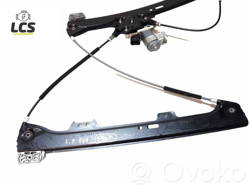 BMW 5 E60 E61 Sliding door window regulator with motor 