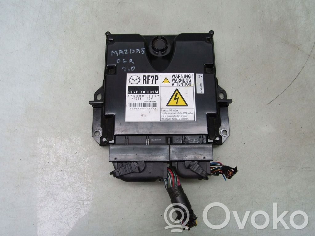 Unidad de control/módulo del motor   2758006469,06R
