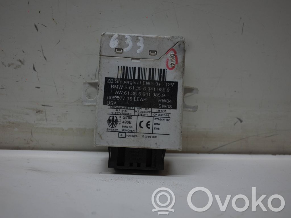 BMW X5 E53 Imobilaizerio valdymo blokas 