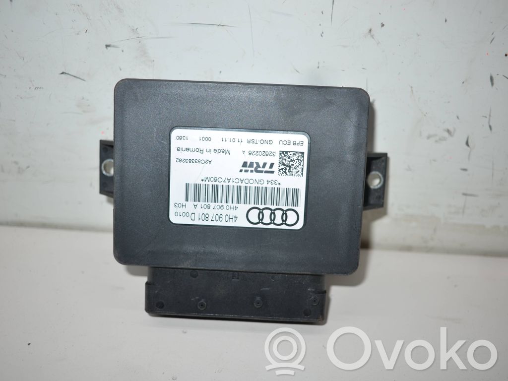 Audi A7 S7 4G Module de commande de frein à main 