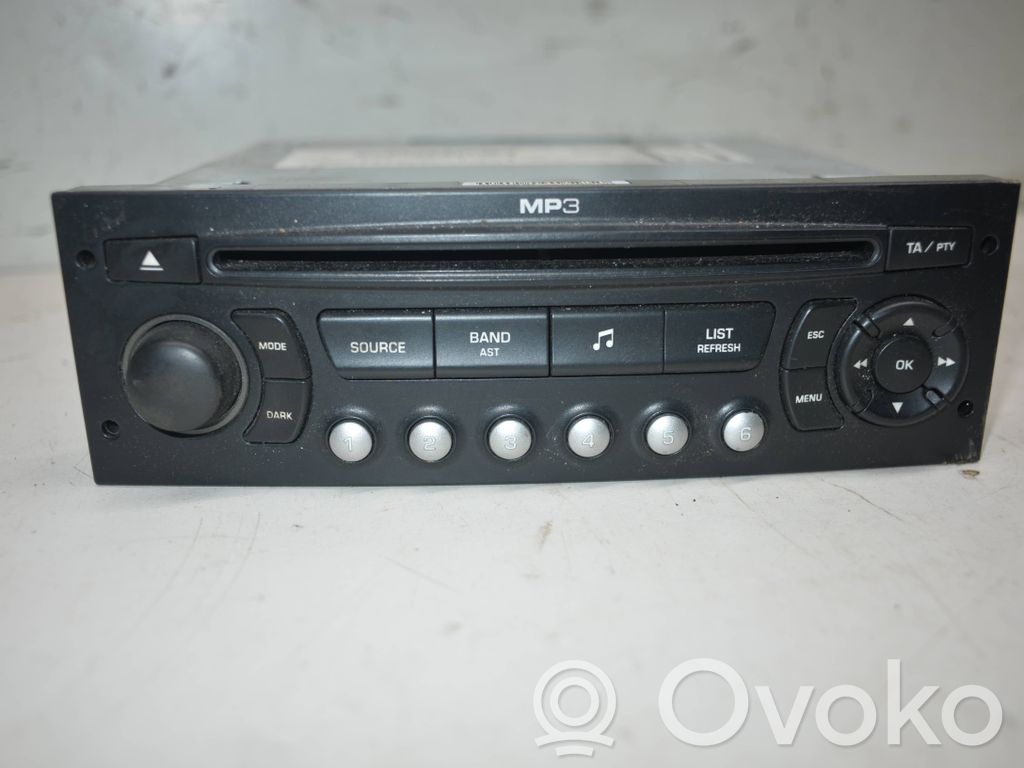 Citroen C3 Picasso Panel / Radioodtwarzacz CD/DVD/GPS 
