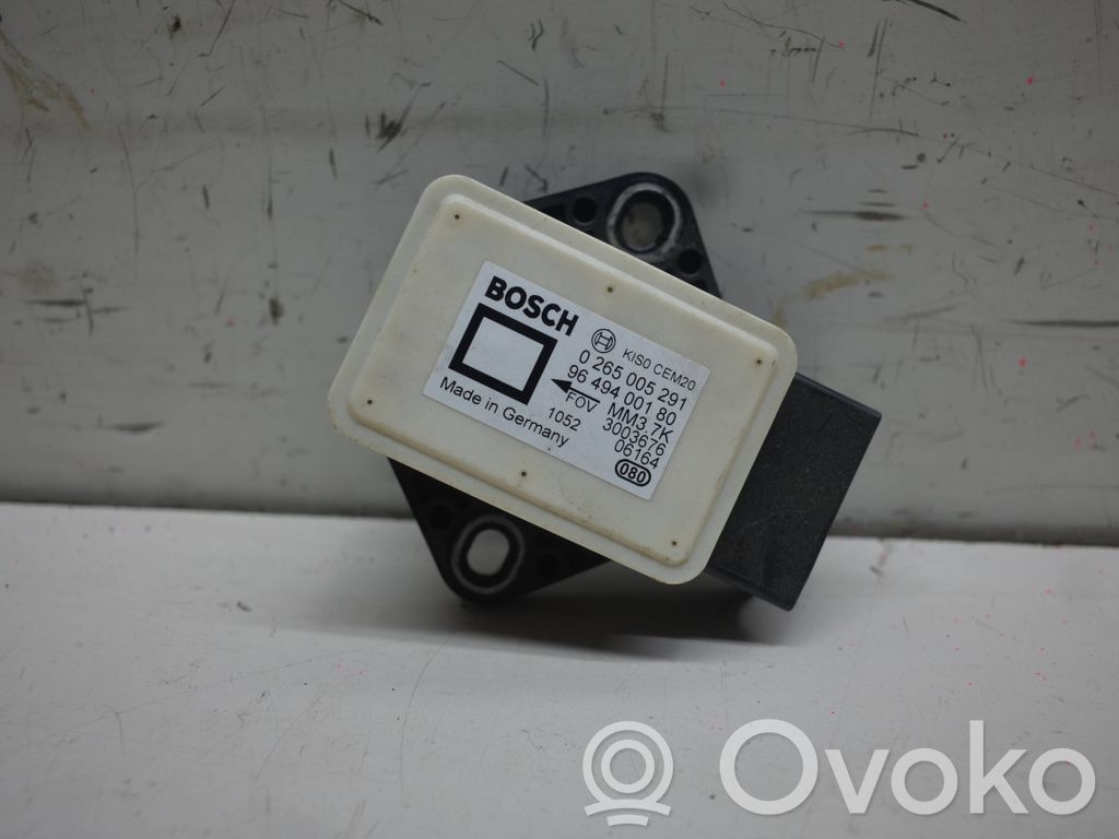 Citroen C4 I Capteur de vitesse de lacet d'accélération ESP 
