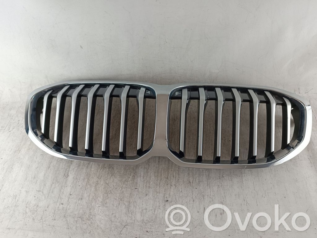 BMW 1 F40 Etupuskurin ylempi jäähdytinsäleikkö 