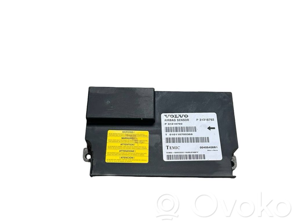 Volvo XC60 Centralina/modulo airbag 