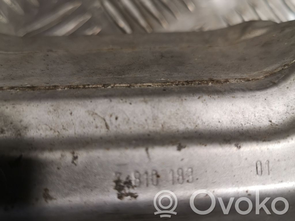 BMW 5 E60 E61 Hitzeschutz Abschirmblech 