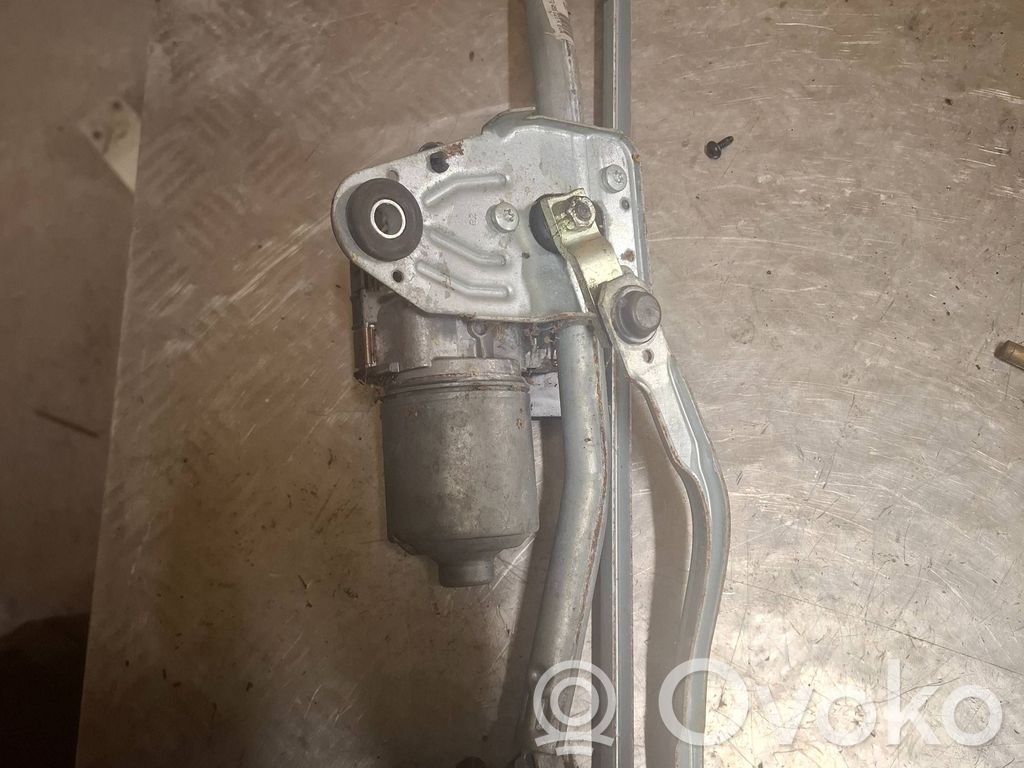 Audi A6 S6 C6 4F Mechanizm i silniczek wycieraczek szyby przedniej / czołowej 